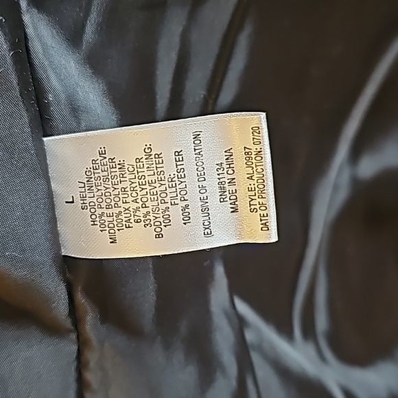 Nwt Atlantis Sz L Puffer Hooded Coat - Picture 4 of 10